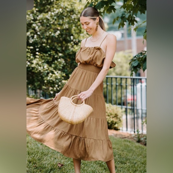 Anthropologie THML Cafe Life Dress Size Small NWT - Picture 1 of 8